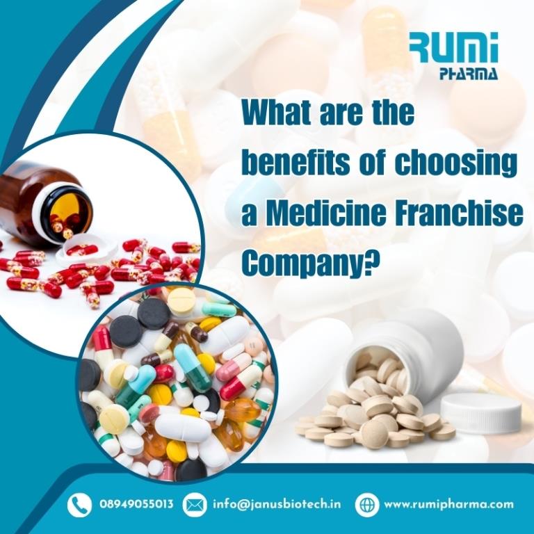 What are the benefits of choosing a Medicine Franchise Company